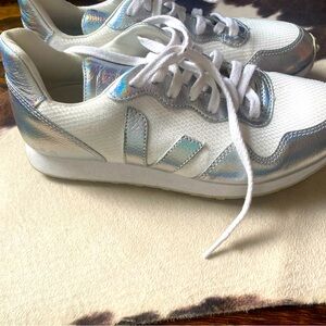 Veja Rio Branco - silver/white 8